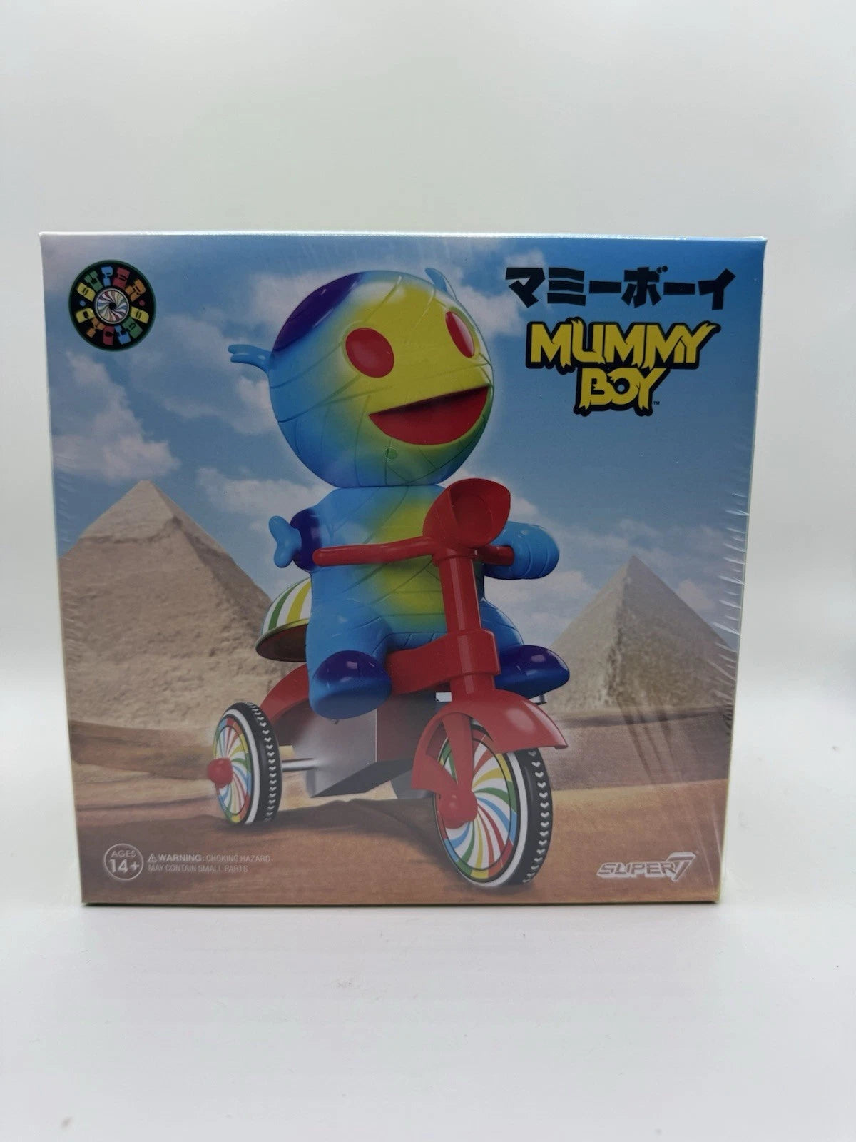 Super7 - Super Cycles - Mummy Boy (Blue with Red Trike) [New Toy] Action Figure