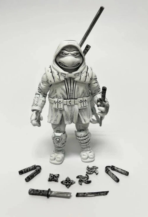 Playmates Teenage Mutant Ninja Turtles The Last Ronin Black and White Chase